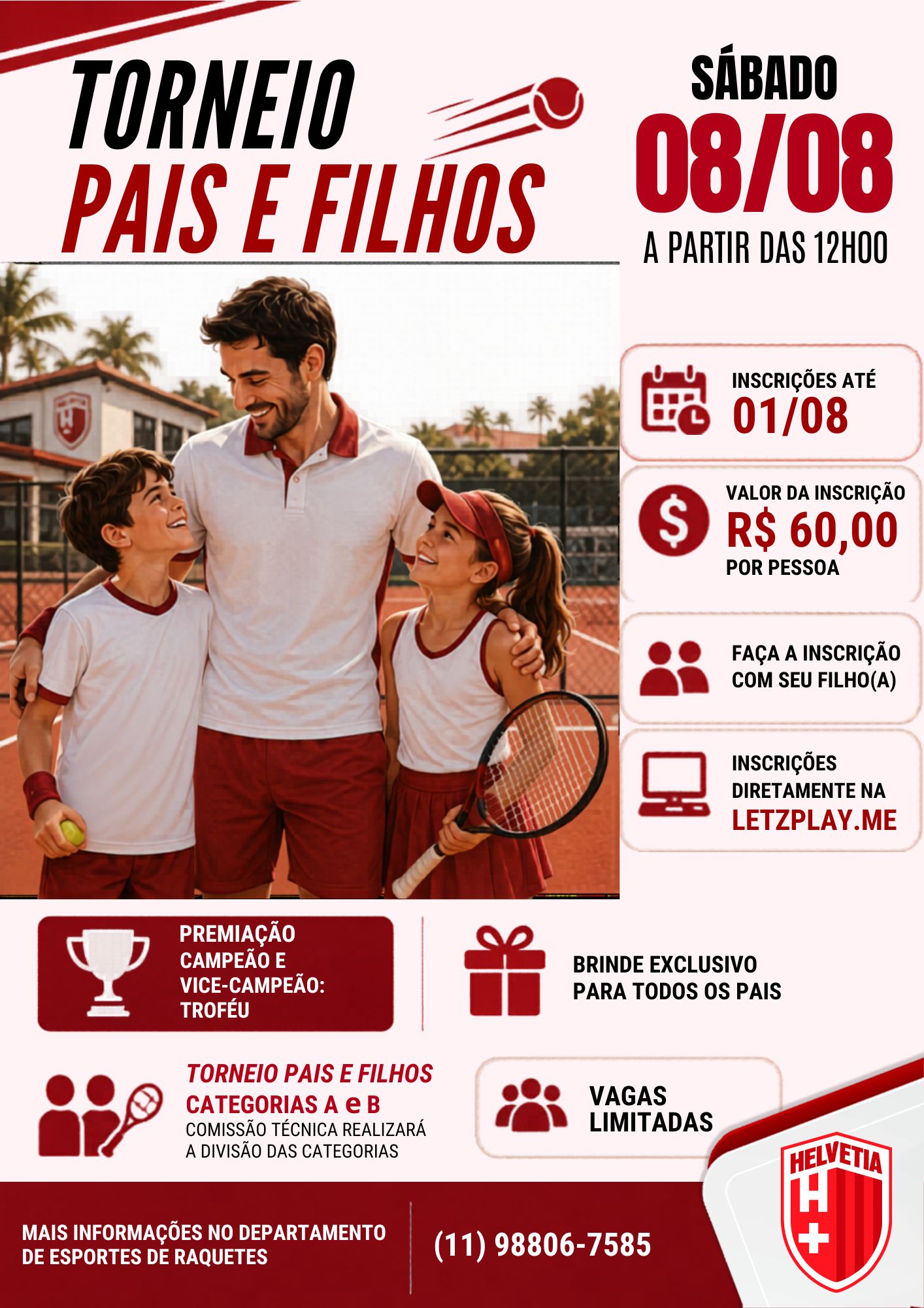 TORNEIO PAIS E FILHOS 2026